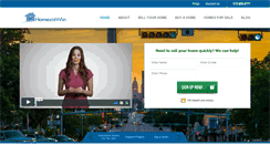Desktop Screenshot of homesforthewin.com